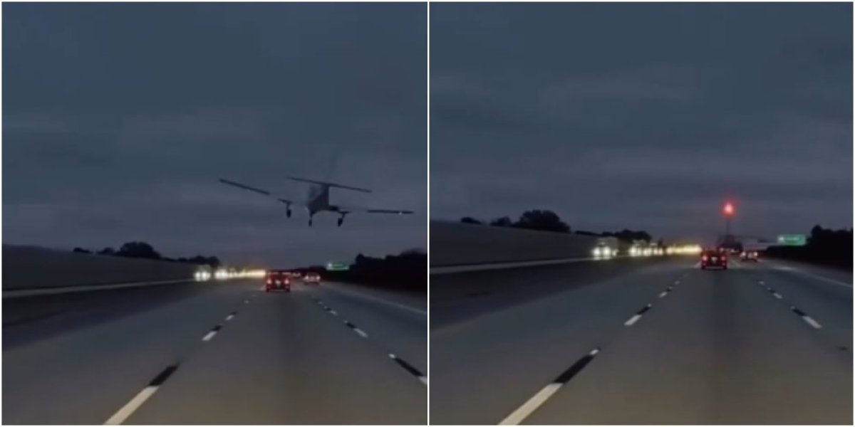 Pojavio se niotkud i zabio u auto! Horor na autoputu usred špica! (VIDEO)