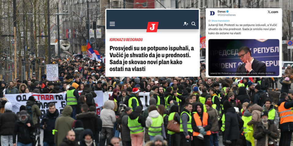 "Prosvjedi se ispuhali": Ustaše iz Zagreba i ustaše iz Beograda u žalosti