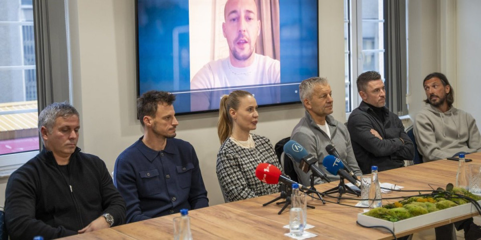 Asovi srpskog fudbala igraju za Darka Božovića: Emotivna konferencija i poziv na Banjicu (FOTO/VIDEO)