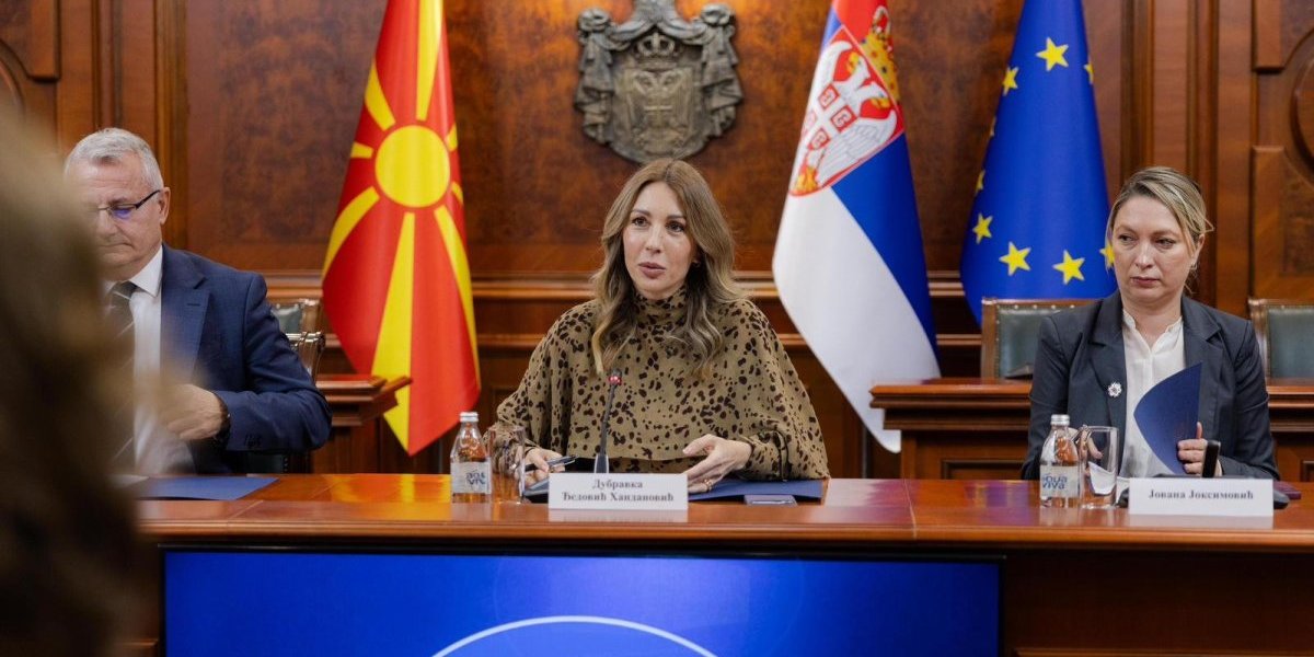 Đedović Handanović i Božinovska: Cilj da gasna interkonekcija Srbija-Severna Makedonija bude završena do kraja 2027. godine (FOTO)