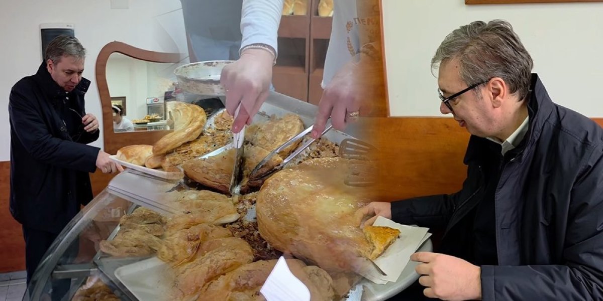 Vučić je ovo morao da proba: Pogledajte šta je predsednik radio u Nišu (VIDEO)