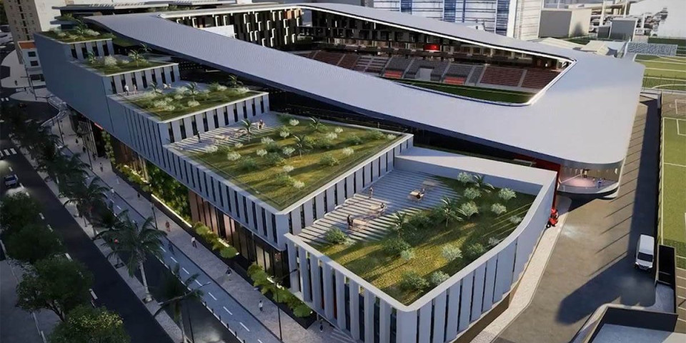 Lu-di-lo! U Evropi niče stadion tik pored avionske piste, ovako nešto još niste videli (FOTO/VIDEO)