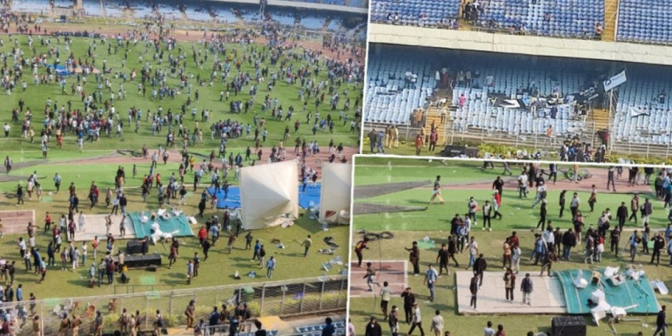 Razjareni Indijci lomili stolice i bacali po terenu: Zbog Mesija nastao opšti kolaps, ovo svet nije video (FOTO/VIDEO)