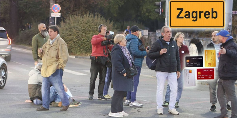 "Dobijaju jednokratne kartice, koje se gase nakon korišćenja": Evo zašto blokaderi idu u Zagreb - ni granicu ne prelaze kao drugi