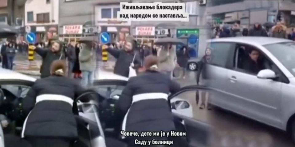 Monstruozno: Blokaderi nisu dozvolili da jedna majka prođe do deteta u bolnici - pogledajte šta su joj rekli (VIDEO)