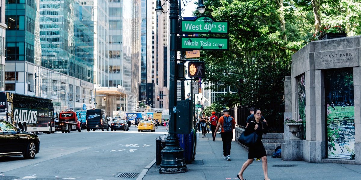 Teslin ugao u Njujorku