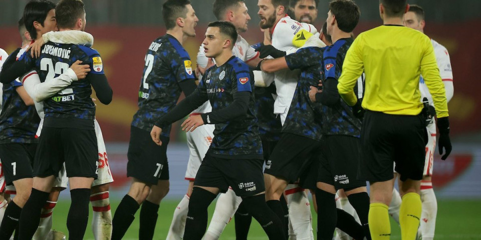 Frka u Topoli! Igrači Zvezde i TSC u klinču (VIDEO)