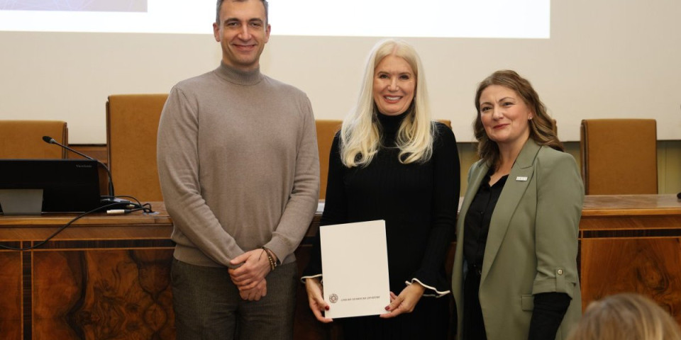 Srpsko hemijsko društvo uručilo zahvalnicu kompaniji NIS