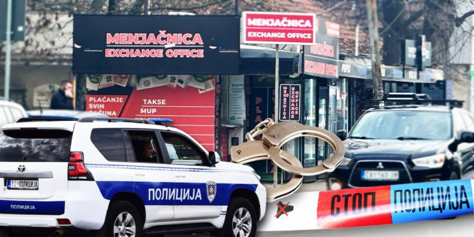 Drama u Čačku: Razbojnik opljačkao menjačnicu, brzom reakcijom policije uhapšen (FOTO)