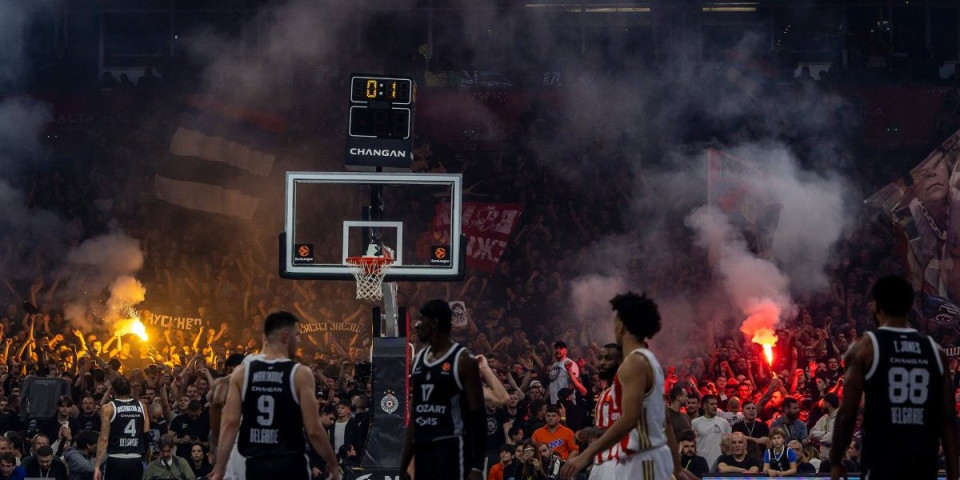 (VIDEO) Evroliga objavila momenat kada su pucale bubne opne u Areni: Partizan i Zvezda pomerili granice