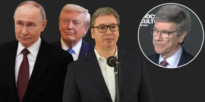 Ekonomista i profesor Univerziteta Kolumbija Džefri Saks izjavio je da bi dogovor između ruskog predsednika Vladimira Putina i američkog predsednika Donalda Trampa mogao da donese olakšanje i Srbiji, te da bi i ona tada mogla da "odahne".