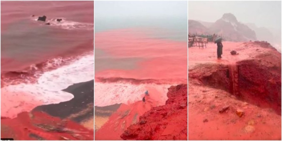 Kiša je počela da lije, a onda se pojavio neverovatan prizor - svet zapanjile scene iz Hormuza! (VIDEO)