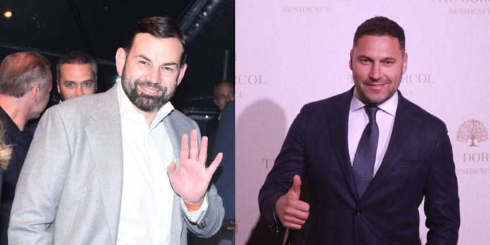 Karleušini bivši muževi na istom mestu: Karić i Tošić oči u oči, kataklizma u centru grada