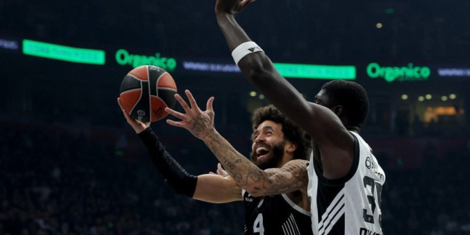 Crno-beli "klize" ka dnu: Evo kako izgleda tabela Evrolige nakon poraza Partizana