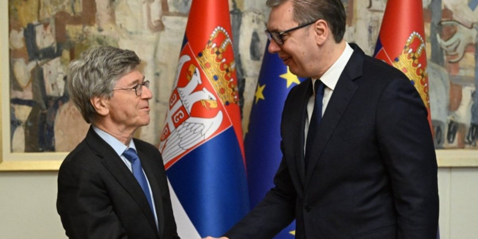 Vučić se sastao sa Džefrijem Saksom: Jedan od najvećih ekonomista našeg doba (FOTO)