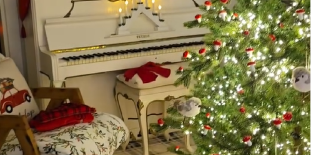 Novogodišnja dekoracija Lidije Vukićević