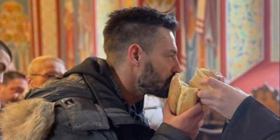 Milan Vasić slavi Svetog Nikolu na Kosovu i Metohiji: "Despot došao kod bake i deke" (FOTO)