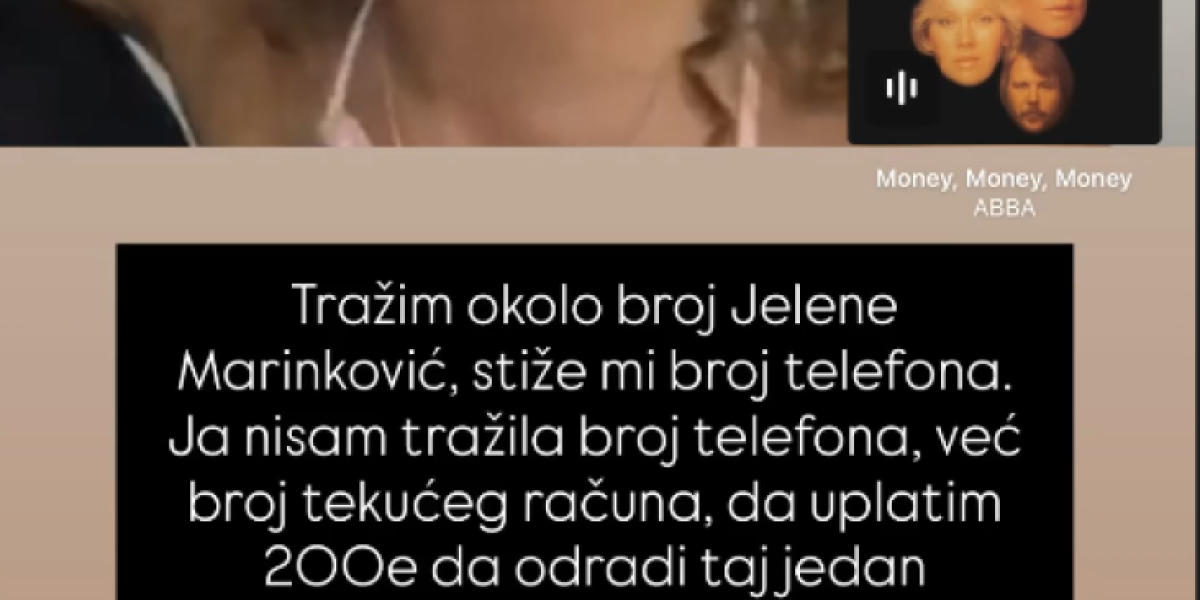 Poruke Ivane Šopić upućene Jeleni Ilić