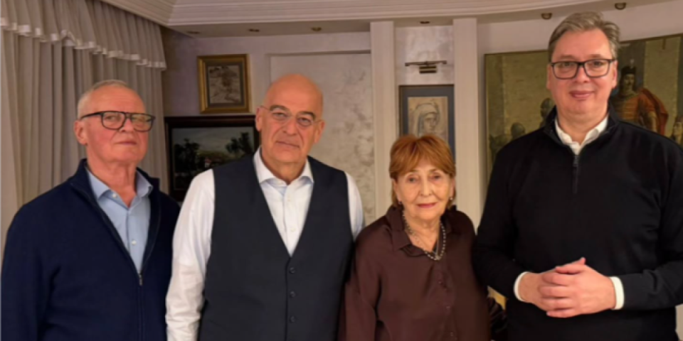 Ministar odbrane Grčke na slavi kod Vučića: "Za velikog prijatelja Srbije poznato pravoslavno gostoprimstvo..."