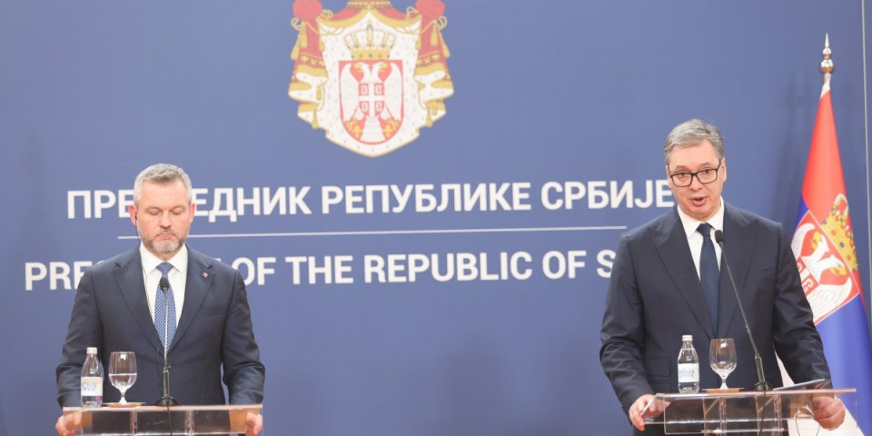 Vučić se sastao sa Pelegrinijem: Hvala Slovačkoj na podršci Srbiji na evropskom putu (VIDEO)