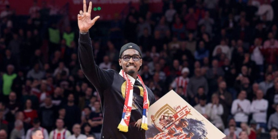 Ono kad ti Kvinsi Miler bane na slavu! Pre Zvezdinog meča Amerikanac oduševio Srbiju (VIDEO)