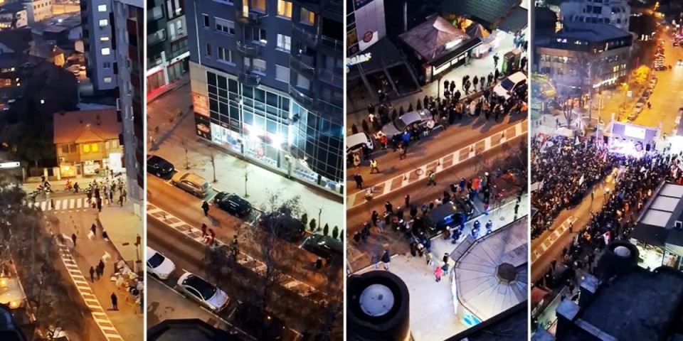 Narode, pogledajte bruku: Za propale blokadere ovo je cela Srbija - snimci govore više od hiljadu reči