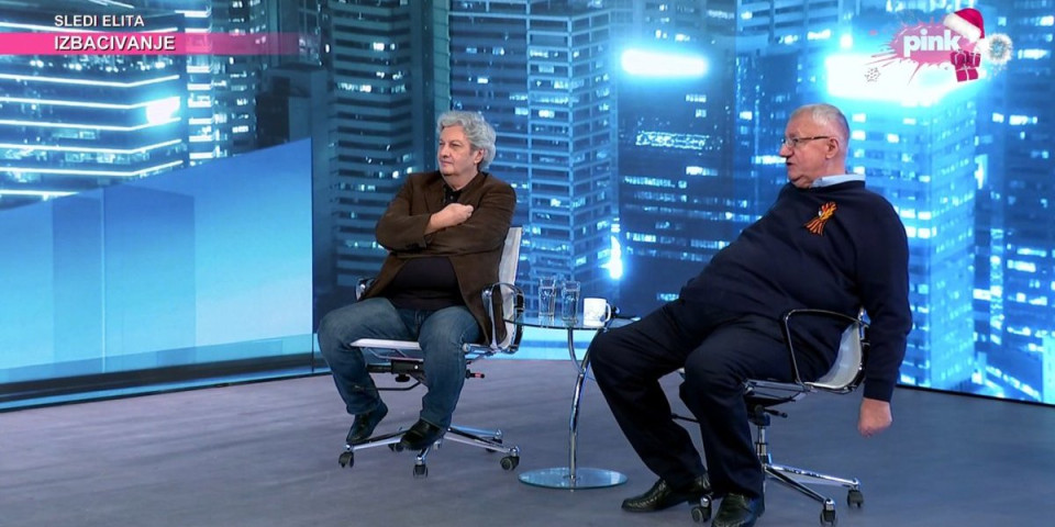 Haos: Sudar titana u studiju Hit tvita - sve pršti, Šešelj i Marić udarili jedan na drugog (FOTO)