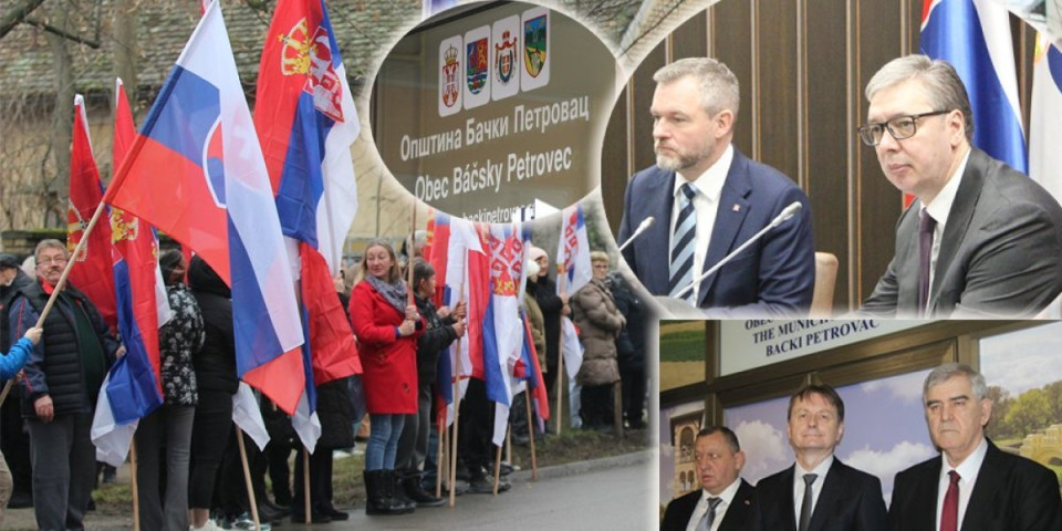 Vučić i Pelegrini u Bačkom Petrovcu: Sastanak sa predstavnicima slovačke manjine (FOTO/VIDEO)