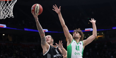 Partizan igra u Ljubljani posle dva debakla u Evroligi