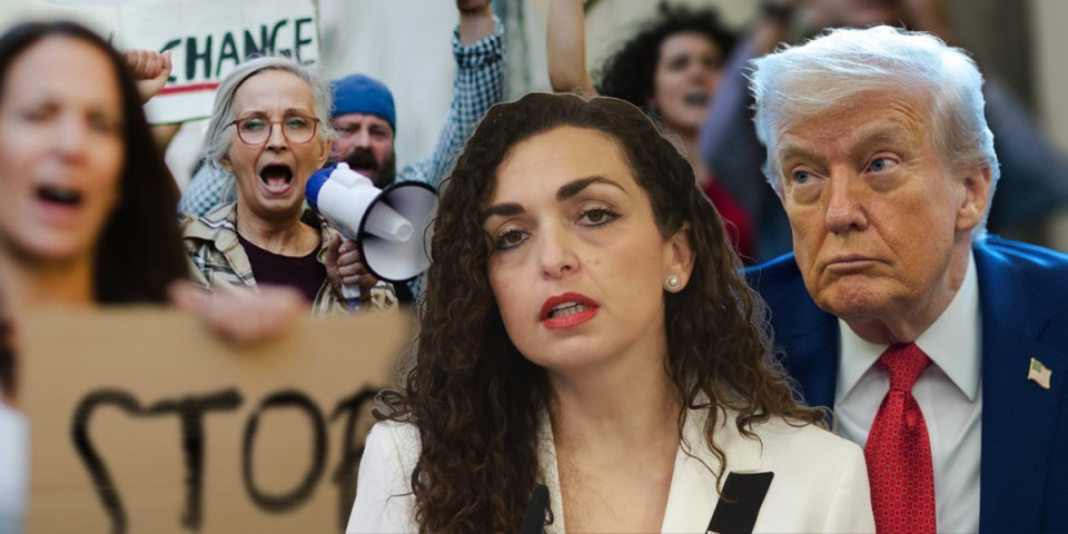 Kakav skandal - evo šta su nam blokaderi uradili: Vjosa Osmani zove Trampa da gradi hotel u Prištini