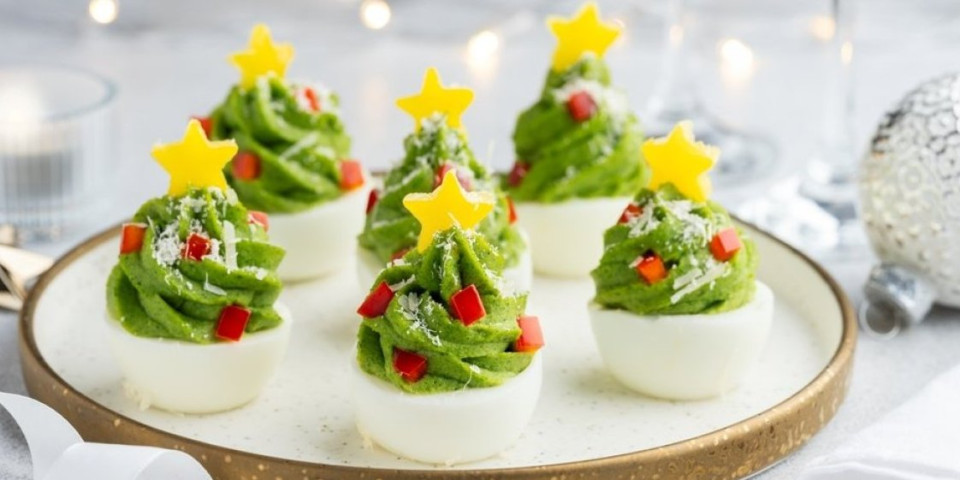 Dekorativne, jestive jelke kao predjelo - svi će vas pitati za recept