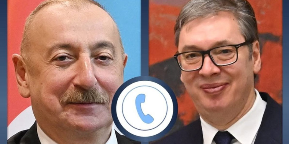 Vučić čestitao rođendan predsedniku Alijevu: Razgovarali o važnim, strateškim pitanjima