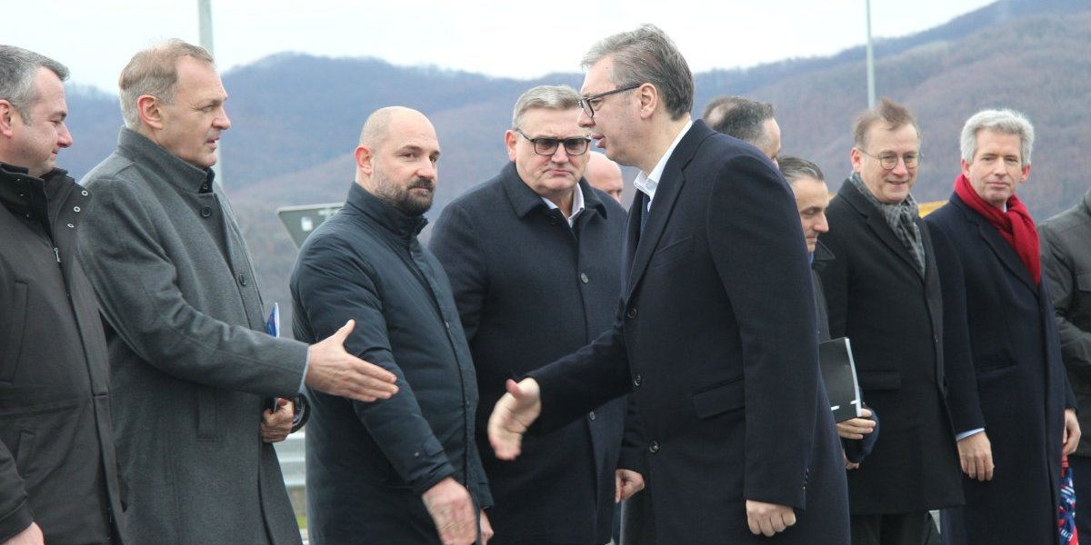 Predsednik Vučić na otvaranju Moravskog koridora