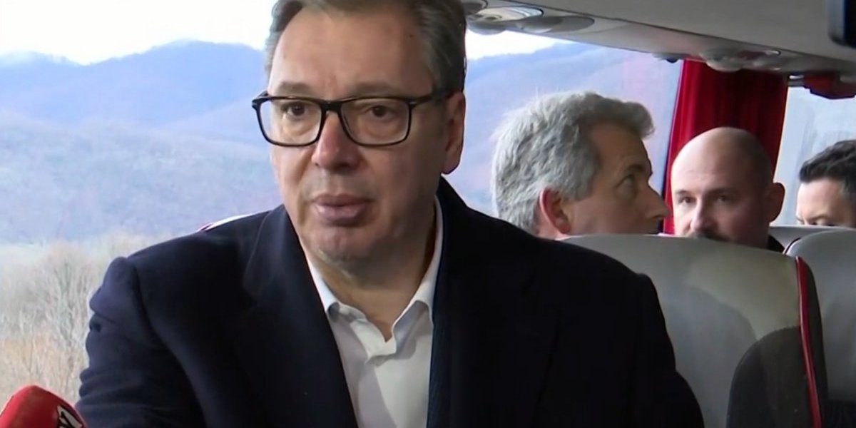 Aleksandar Vučić na otvaranju Moravskog koridora