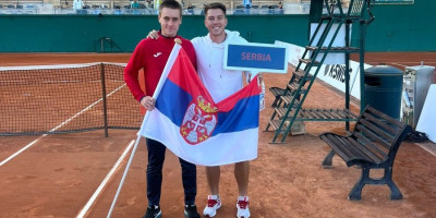 Luka Ćeramilac imenovan za najboljšega mladega tenisača v Evropi