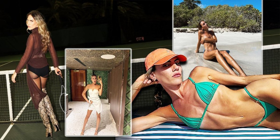(FOTO/VIDEO) Njene obnažene grudi je videla cela Srbija: Svi bruje o seksi Isidori koja igra tenis u štiklama