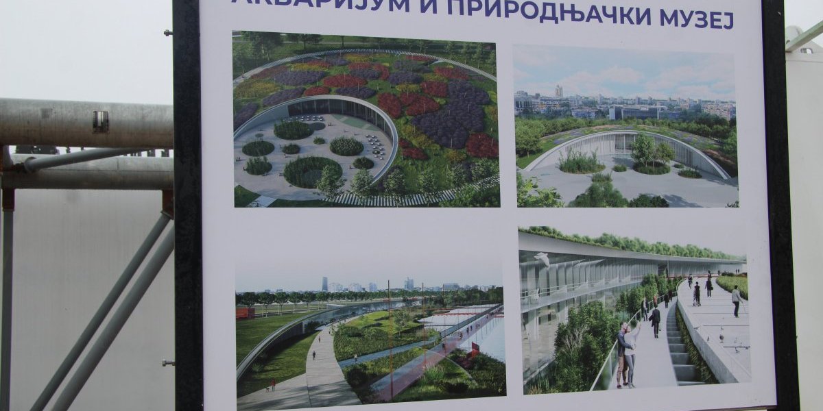 Radovi na Novom mostu na Savi