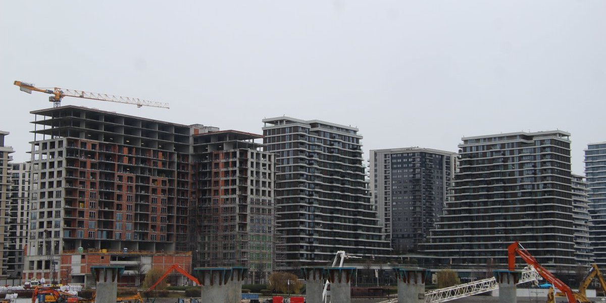 Radovi na Novom mostu na Savi