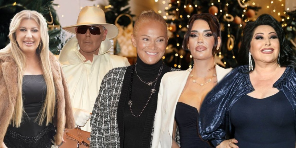 (ANKETA) Ko ima najlepšu dekoraciju? Luksuz, svetla i praznični glamur u domovima poznatih