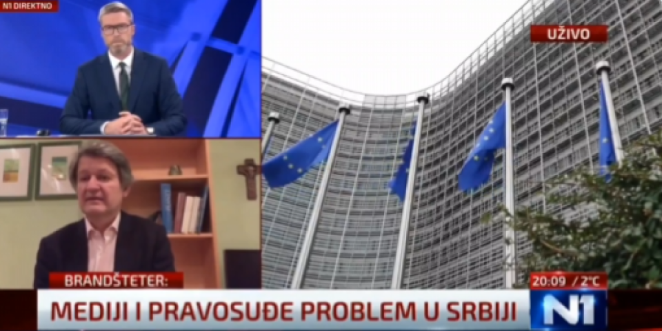 Haos na N1: Evroposlanik i fan blokadera masno lagao u programu uživo - 18 minuta kasnije usledio je šok