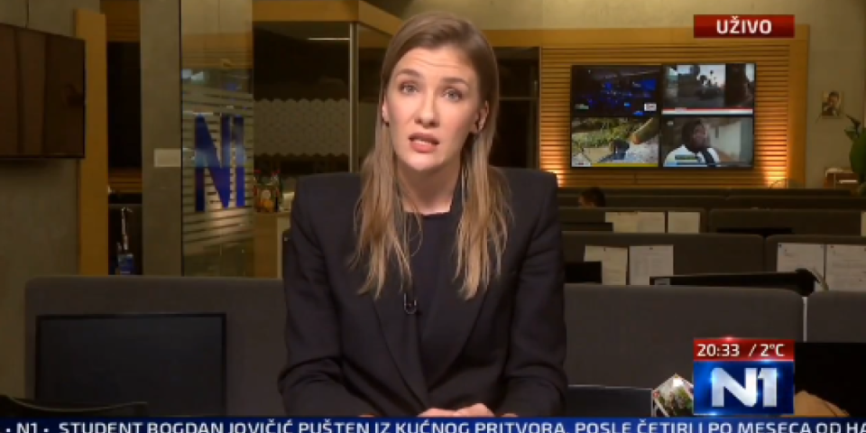 N1 na aparatima: Voditeljka tajkunske TV u programu uživo razobličila blokadere, pa ovo kazala o Vučiću (VIDEO)