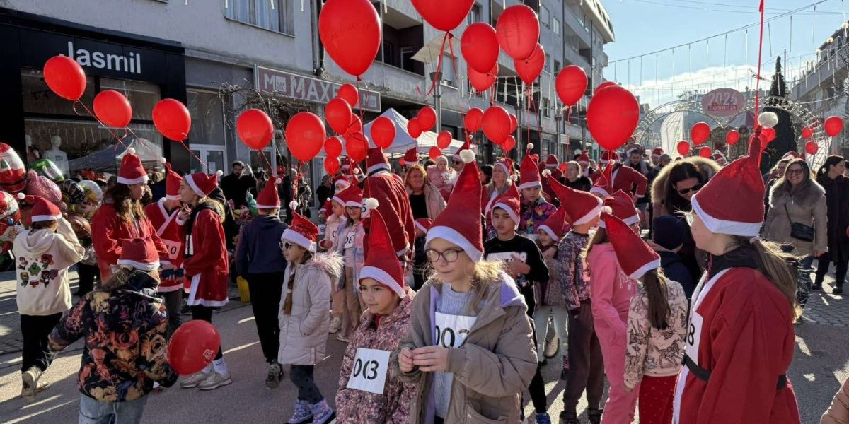 Trka mališana u Loznici