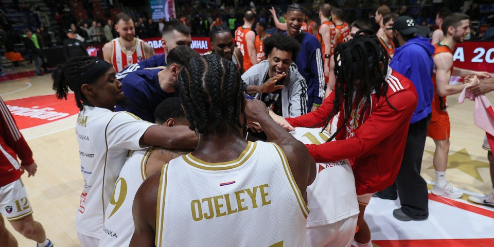 Tabela ABA lige nakon što je Zvezda pregazila Cedevitu