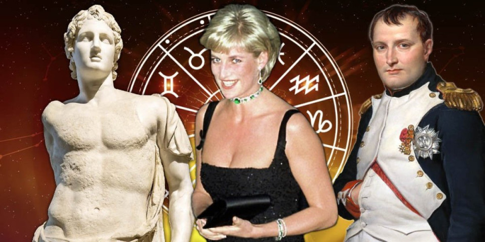 Koja ste slavna ličnost prema horoskopu? Napolen, princeza Dajana ili Aleksandar Veliki