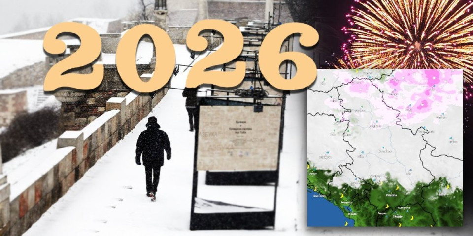 Ledara udara u ponoć: Evo gde će snežna oluja napraviti haos za Novu godinu (MAPE)