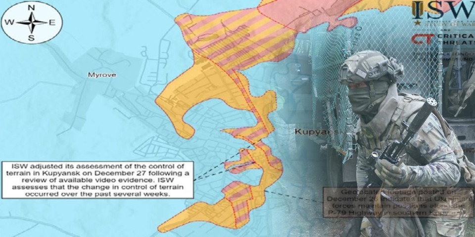 (FOTO) BRUKA! Potpuni debakl Putina: Krah ruske vojske usred ključnog grada - poslednja uporišta će upravo biti uništena