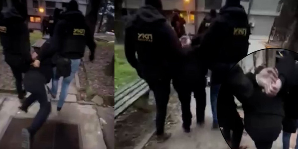 OGLASIO SE MUP: Objavili novi snimak hapšenja krvnika u Rakovici (VIDEO)