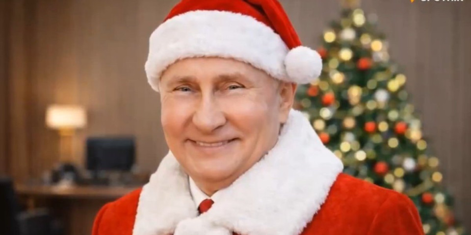HIT! Putin u odelu Deda mraza doneo poklone predsednicima: Pogledajte šta je Zelenski dobio - Pa ovo je haos!