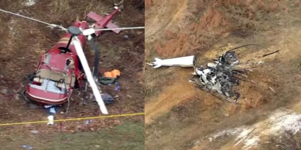 (FOTO/VIDEO) Bum, tras! Sudarila se dva helikoptera i pala: Gust dim nadvio nebo - Nadležne službe: Ne smemo da kažemo...