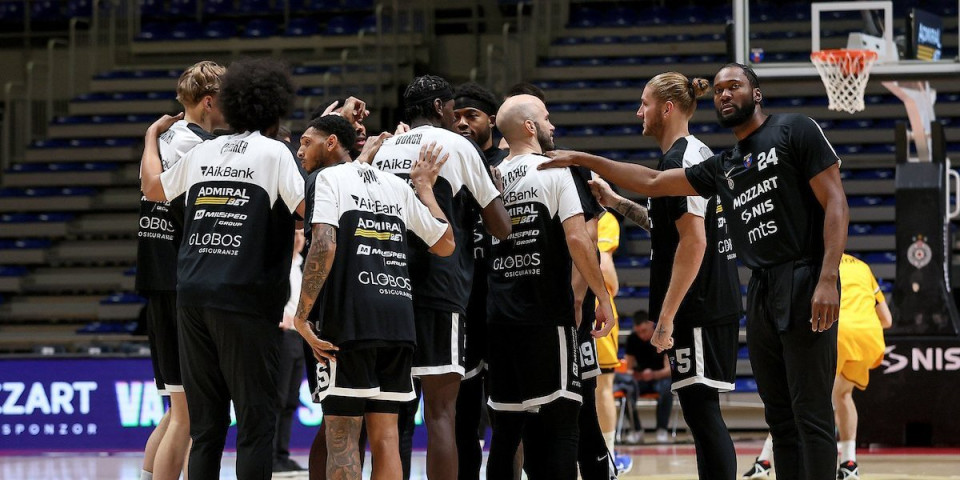 Partizanu se crno piše: Superkompjuter otkrio na kom mestu će crno-beli završiti u Evroligi